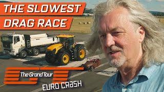 James May Enters The Worlds Slowest Drag Race  The Grand Tour Eurocrash