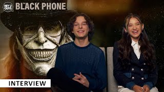 The Black Phone  Madeleine McGraw  Mason Thames on fave horror movies  Ethan Hawke  the mask