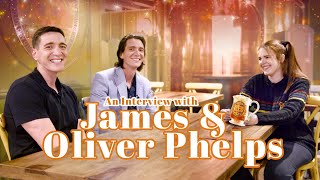 An Interview With James and Oliver Phelps  Harry Potter Photographic Exhibition