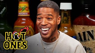 Kid Cudi Goes to the Moon While Eating Spicy Wings  Hot Ones