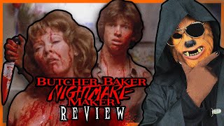 BUTCHER BAKER NIGHTMARE MAKER 1981 Review  Friday the 13th but Weird