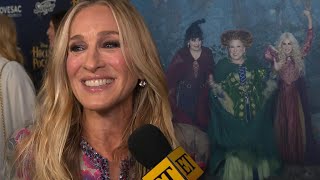 Hocus Pocus 2 Sarah Jessica Parker on Bette Midler and Kathy Najimy REUNION Exclusive