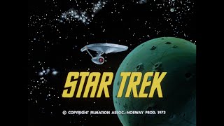 Star Trek The Animated Series  19731974  Opening credits 4K