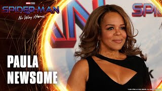 Paula Newsome On Joining the MCU  SpiderMan No Way Home Red Carpet