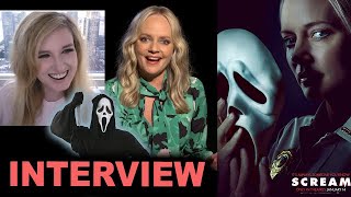 Scream 2022 Interview  Marley Shelton aka Judy Hicks  Behind The Scenes