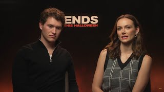 Andi Matichak and Rohan Campbell on Darkness and Chemistry in Halloween Ends
