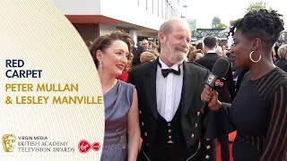 Peter Mullan  Lesley Manville Talk About Mum  BAFTA TV Awards 2019