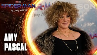 Amy Pascal On How We All Relate to SpiderMan  SpiderMan No Way Home Red Carpet
