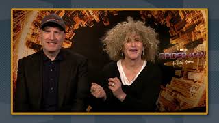 Kevin Feige  Amy Pascal Interview SpiderMan No Way Home