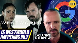 Did Westworld Just PREDICT The FUTURE Aaron Paul and Alison Schapker Exclusive Interview