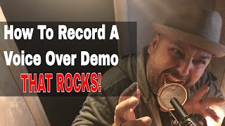 How To Record A Pro Voice Over Demo  JB Blanc  Voiceover Recording  Voice Actor  Acting