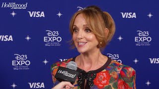 Jayma Mays Tells Us All About Disenchanted  Her Thought On Lea Michele In Funny Girl  D23 Expo