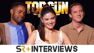 Jay Ellis Monica Barbaro  Lewis Pullman Interview Top Gun Maverick