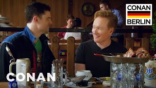 Conans Lunchtime German Lesson With Flula Borg  CONAN on TBS