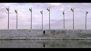 The Suspended Step of the Stork 1991 by Theodoros Angelopoulos Clip End  Telephone pylons