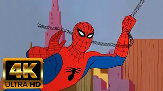 Spiderman Original Cartoon Theme Song   4K Remastered