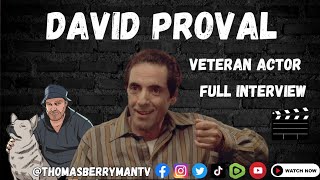 DAVID PROVAL FULL INTERVIEW The Sopranos  Richie Aprile  Mean Streets  Shawshank Redemption