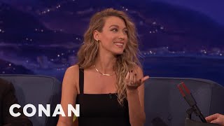One Of Natalie Zeas Daughters First Words Was White Wine  CONAN on TBS