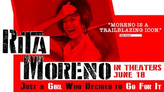Rita Moreno Just a Girl Who Decided To Go For It Official Trailer  In Theaters June 18
