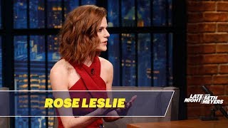 Rose Leslie Wont Let Kit Harington Read Game of Thrones Scripts Near Her