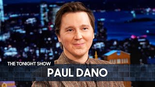 Paul Dano on Kissing Kate McKinnon and His Suffocating Batman Costume  The Tonight Show