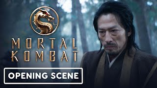 Mortal Kombat  Official Opening Scene 2021 Hiroyuki Sanada