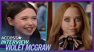 M3GAN Star Violet McGraw Reacts To Viral Craze Around Doll