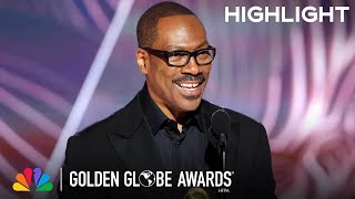Eddie Murphy Accepts the Cecil B DeMille Award  2023 Golden Globe Awards on NBC