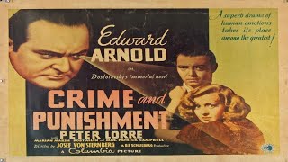 Crime And Punishment 1935  Peter Lorre  Edward Arnold  Marian Marsh  Tala Birell  Gene Lockhart