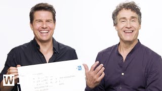 Tom Cruise  Doug Liman Answer the Webs Most Searched Questions  WIRED