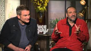 The Nice Guys Joel Silver  Director Shane Black Official Movie Interview  ScreenSlam