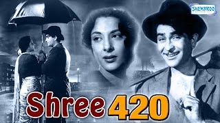 Shree 420  Raj Kapoor Nadira and Lalita Pawar  Bollywood Evergreen Movie