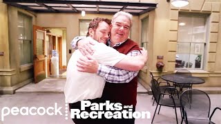 Parks and Recreation  Behind the Scenes Jim OHeir Set Tour Part 1 Digital Exclusive