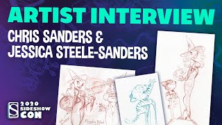 Chris Sanders  Jessica SteeleSanders  Artist Interview  Sideshow Con 2020