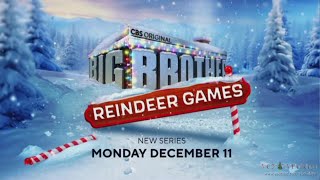 CBS US Christmas Advert 2023 Big Brother Reindeer Games