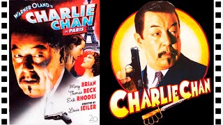 Charlie Chan en Pars 1935 VOSE  Intriga Thriller  subtitulada en espaol