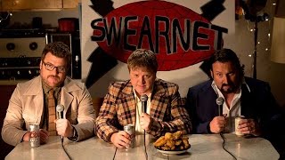 Trailer Park Boys Sebastian Bach  Tom Green at SWEARNET movie premiere  September 3 2014