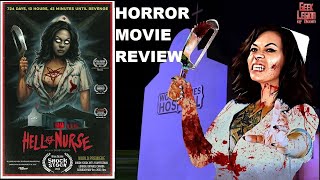 HELL NURSE  2021 Fiona Kennedy  Slasher 70s Style Grindhouse Exploitation Horror Movie Review