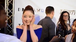 Kim Sahee  Dramaworld Red Carpet Interview