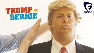 Donald Trumps Hair Secrets  REVEALED  Trump vs Bernie