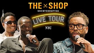 Welcome to The Shop Live Tour NYC with Julius Randle Joey Badass  Method Man