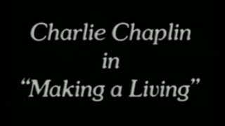 Charlie Chaplin  The Keystone Kops in Making A Living 1914 An American Slapstick Comedy Classic