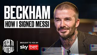 Beckham on Netflix Doc  Messi  Stick to Football EP 2