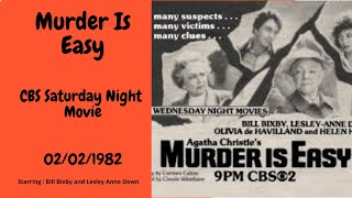 Murder is Easy     1982 CBS Saturday Night Movie