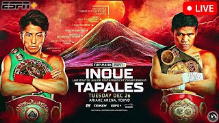 Inoue vs Tapales  LIVE STREAM  BOXING Fight Companion  Top Rank BoxingJBP ESPN  Tokyo Japan