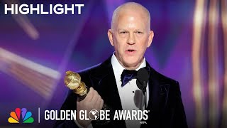 Ryan Murphy Accepts the Carol Burnett TV Achievement Award  2023 Golden Globe Awards on NBC