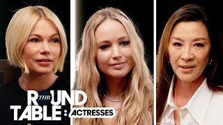Actress Roundtable Jennifer Lawrence Michelle Yeoh Emma Corrin Michelle Williams  More