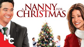 A Nanny for Christmas  Full Christmas Movie 2023  Emmanuelle Vaugier  Dean Cain