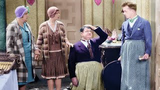 Laurel and Hardy A Perfect Day 1929 Remastered  COLORIZED  HD Best Comedy Scenes from the film