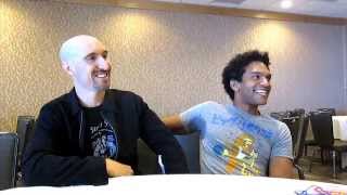 SDCC 2015 Teen Titans Go   Scott Menville Robin with special guest Khary Payton Cyborg